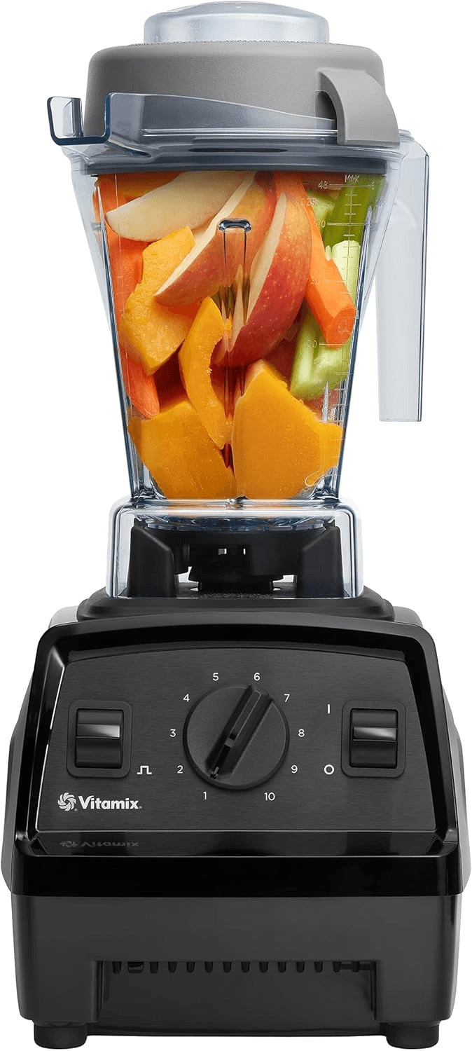 Vitamix Explorian E310 Blender, Professional-Grade Kitchen Blender for Smoothies, Soups, Juices and More, 10-Speed, Stainless Steel Blades, Self-Cleaning Kitchen Appliance, 48 Oz Container, Black