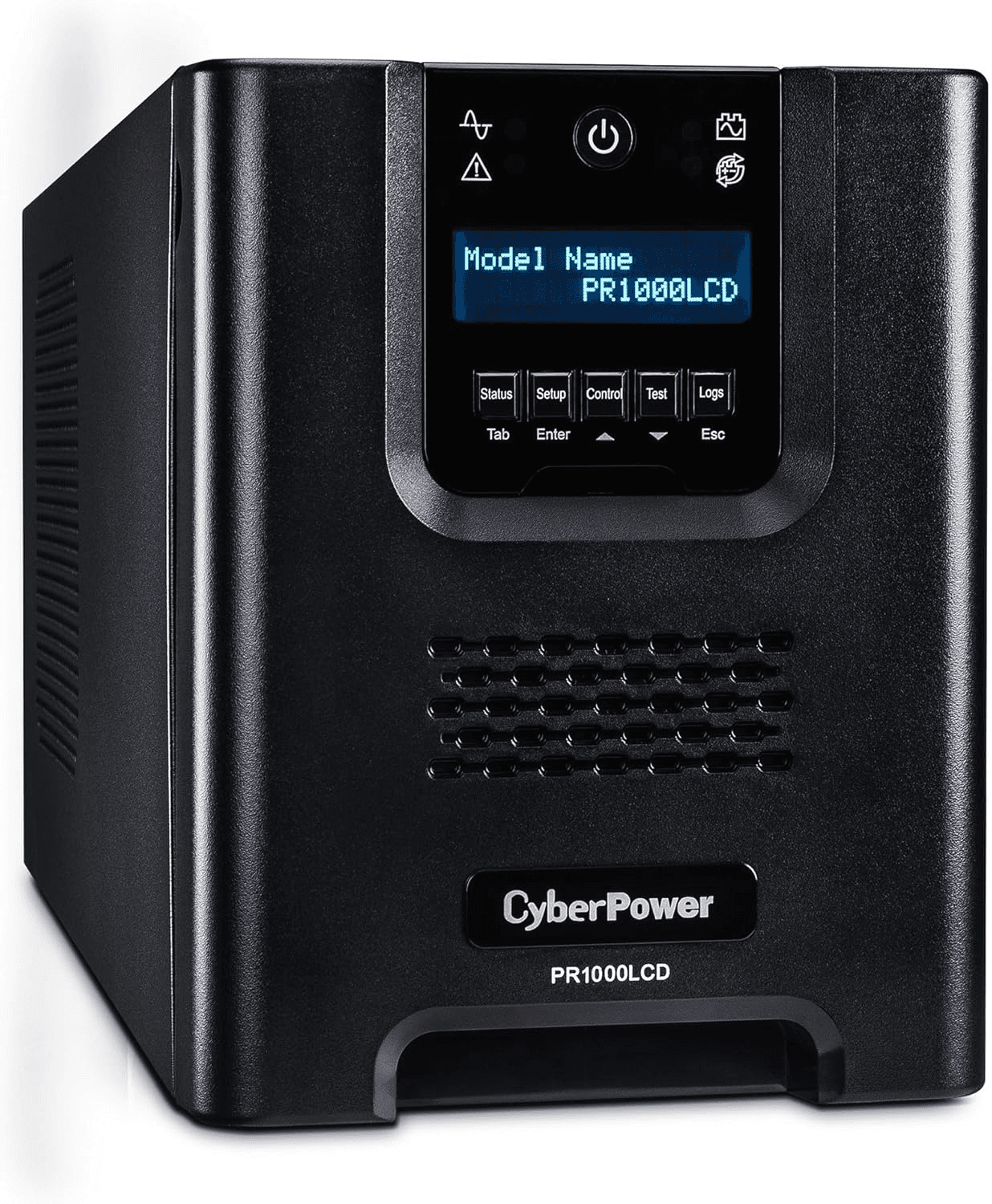 CyberPower PR1000LCD Smart App Sinewave UPS System, 1000VA/1000W, 8 Outlets, AVR, Mini-Tower